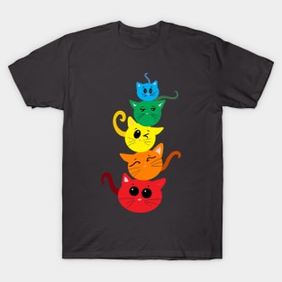 Rainbow Cats T-Shirt